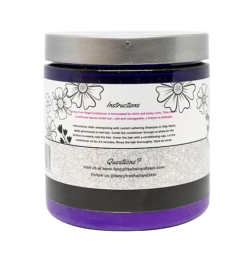 Miniatura 2 de Acondicionador profundo ultrahidratante, 8 onzas, enriquecido con aloe y queratina, calma y revitaliza con aroma a menta, fórmula ecológica