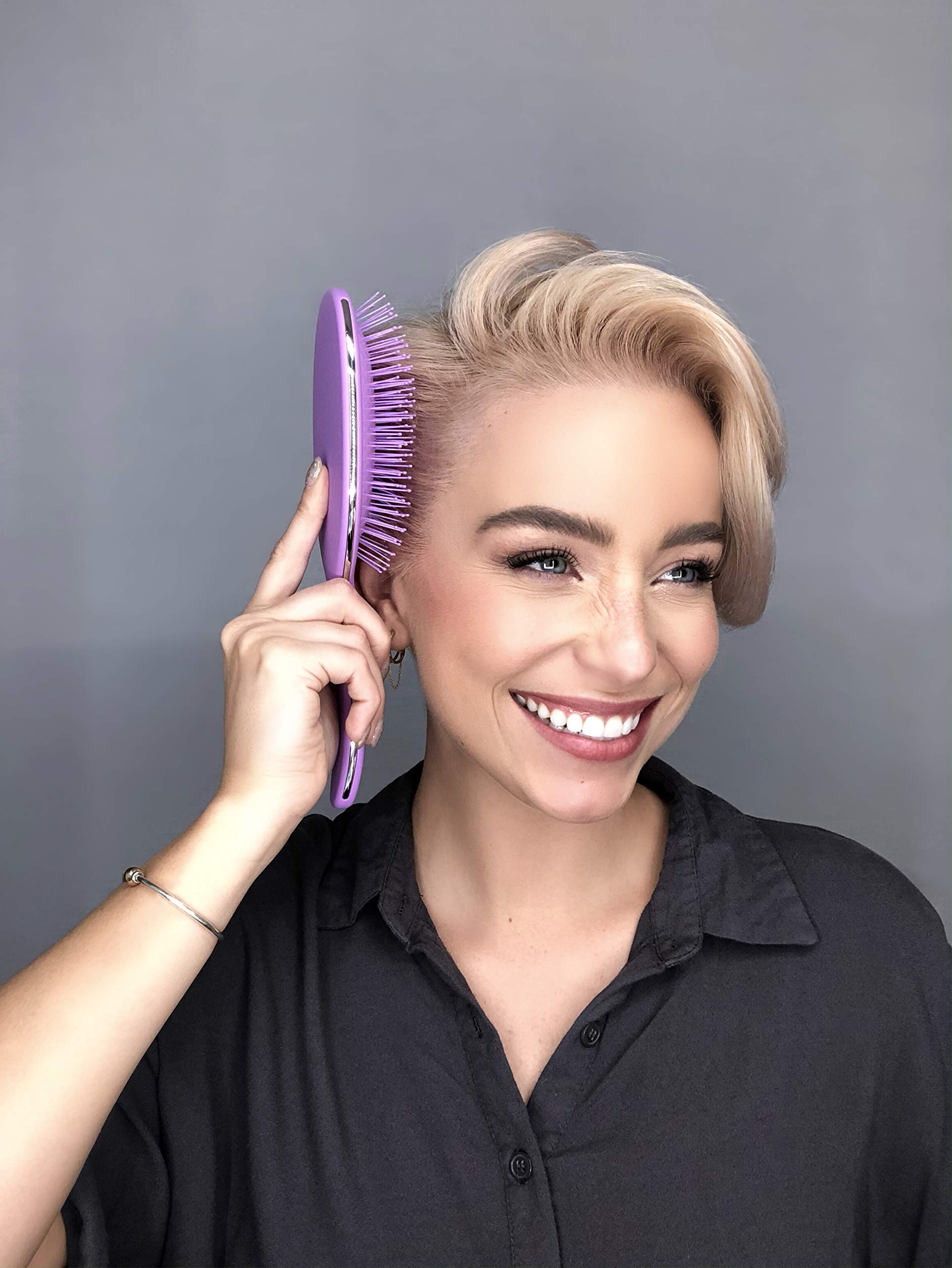 Framar Wet Hair Brush Detangler, Curly Hair Brush Women, Hairbrushes for Women Detangling HairBrush Set, Hairbrush - Image 3