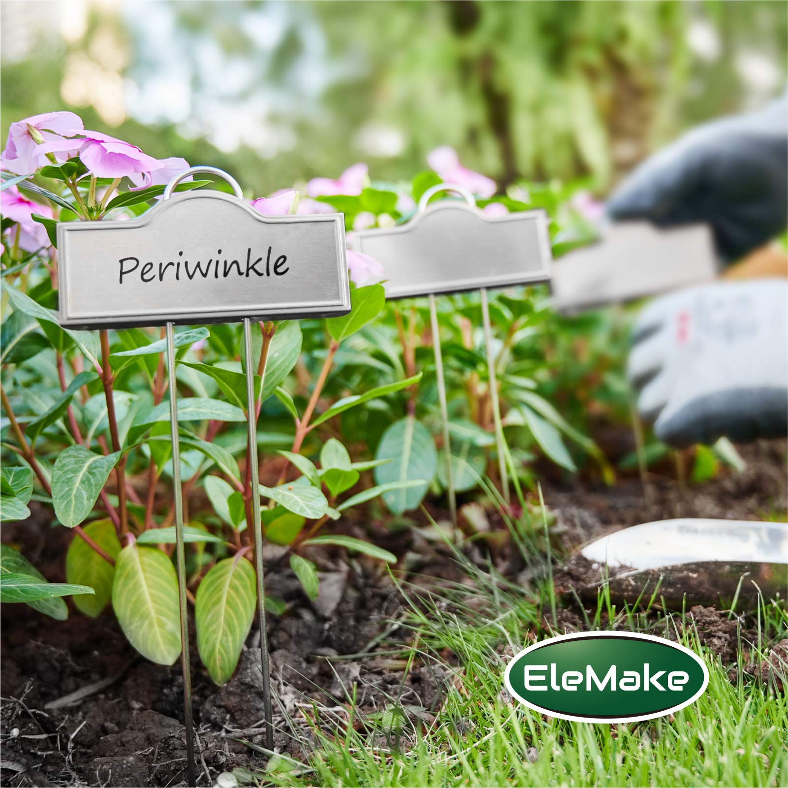 Etichette Per Piante Da Giardino - Set Di 10 Marchi Decorativi Per Orto E Interni - Foto 5