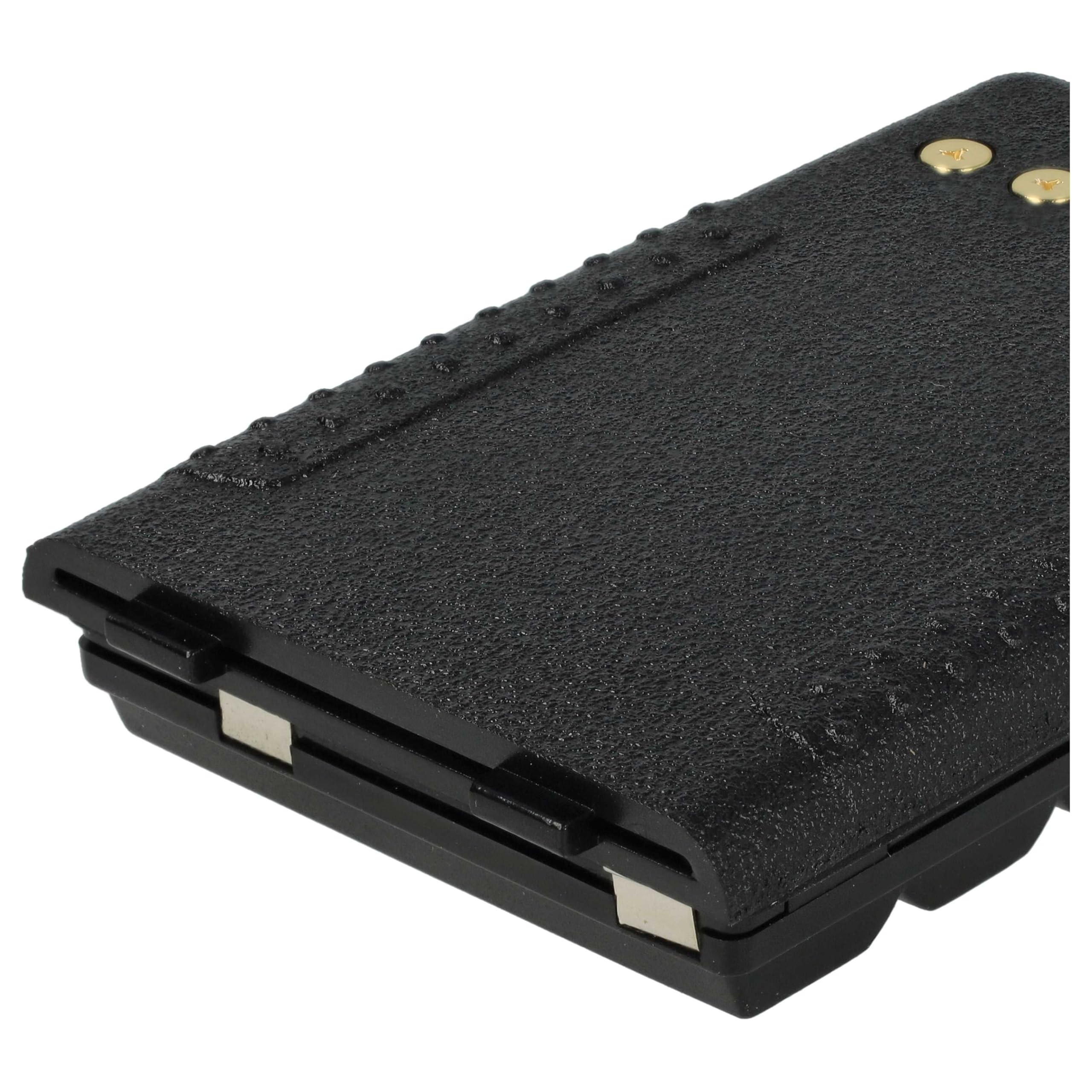 vhbw Batería Compatible con Yaesu Vertex FT-277R, FT-250R, FT-250E, FT60, FT-270R, FT-270E, FT-60 Radio (1800 mAh, 7,2 V, NiMH)