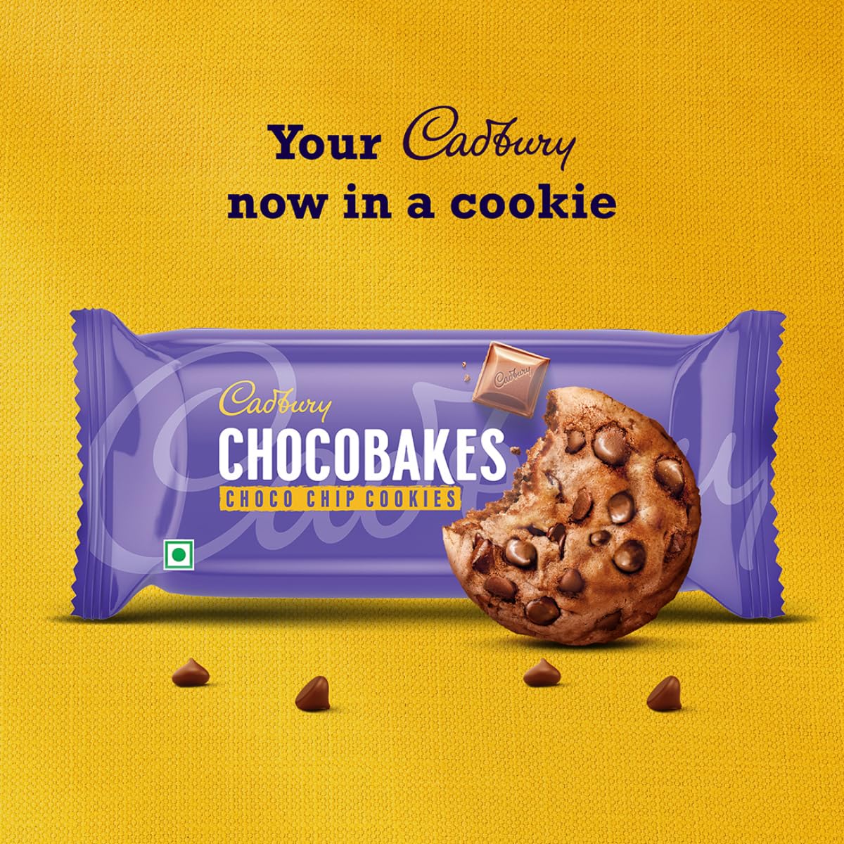 Cadbury Chocobakes ChocoChip Cookies, 167 g - Image 2 thumbnail