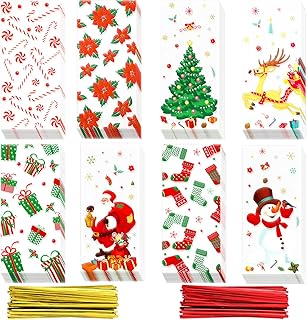 large christmas cellophane bolsas