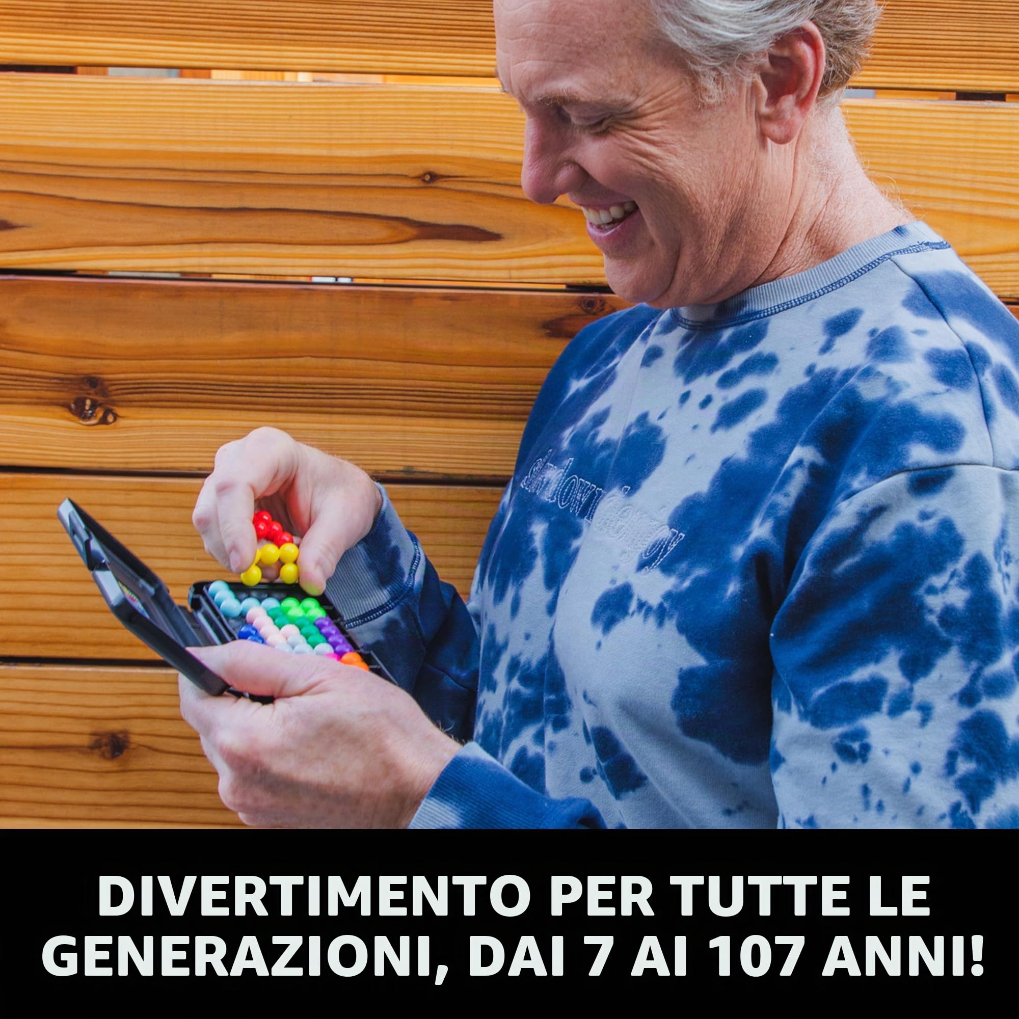 Learning Resources Kanoodle Puzzle Logico Multicolore 200 Sfide 12 Pezzi Gioco Portatile Bambini Dai 7 Anni STEM Ragionamento Spaziale Sviluppo Cognitivo