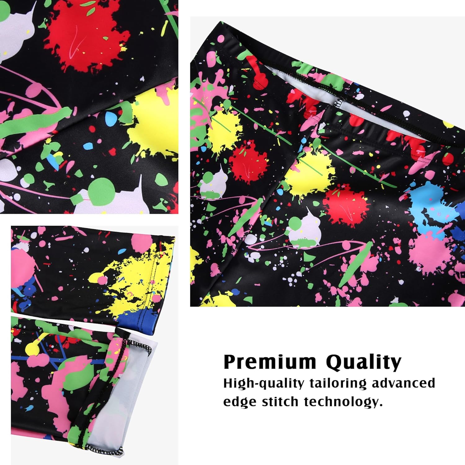 CICOCI 80s 90s Outfit For Women Neno Party Fishnet Top1980s Costume with 80s Accessories Set Retro Party Leg Warmers Headband - Image 7