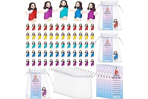 75 Sets Mini Jesus Figurines for Easter