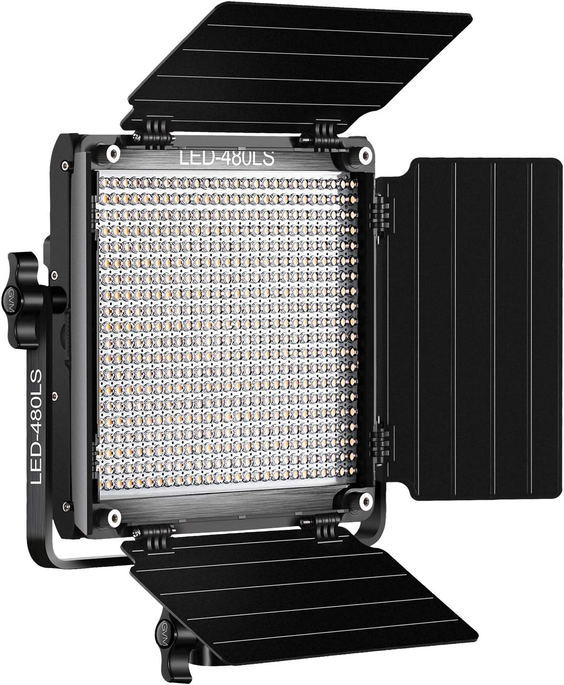 One-Day Sale: Up to 40% Off GVM 480 Led Bi-Color Video Light with APP Remote Control Variable CCT 2300K-6800K and 10%-100% Brightness with Digital Display for youtube Studio Photography Shooting with CRI97+ TLCI97 Camera Video L