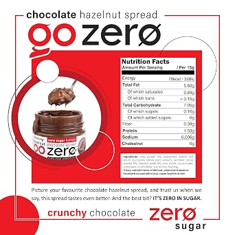 GoZero Crunchy Hazelnut Chocolate Spread