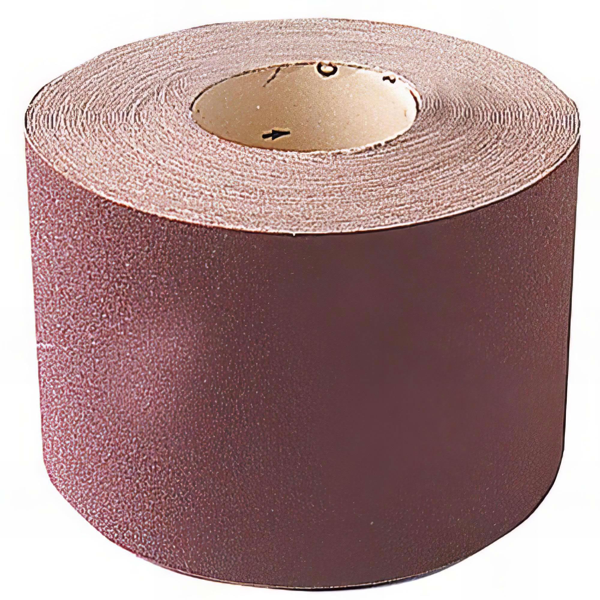 Rouleau toile souple largeur 50 mm longueur 25 metres grain 80 poncage bois peinture métal plastique