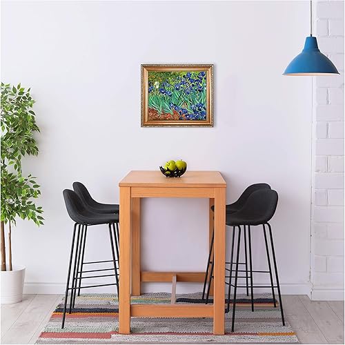 Miniatura 977 de A&T ARTWORK The Starry Night de Vincent Van Gogh. Tamaño del marco: 36 x 30 pulgadas, tamaño de la imagen: 30 x 24 pulgadas, reproducciones clásicas