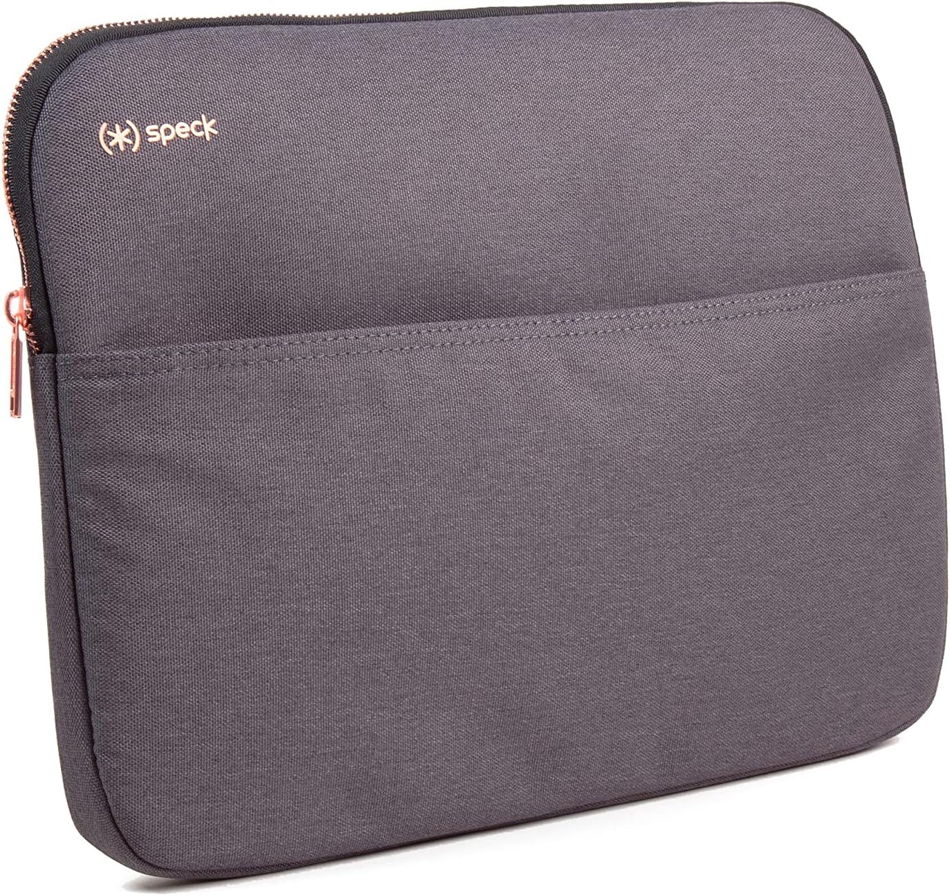 Speck Products Transfer Pro-Pocket Sleeve Universal for 13-14" Laptops, City Grey/Rose Gold Pink