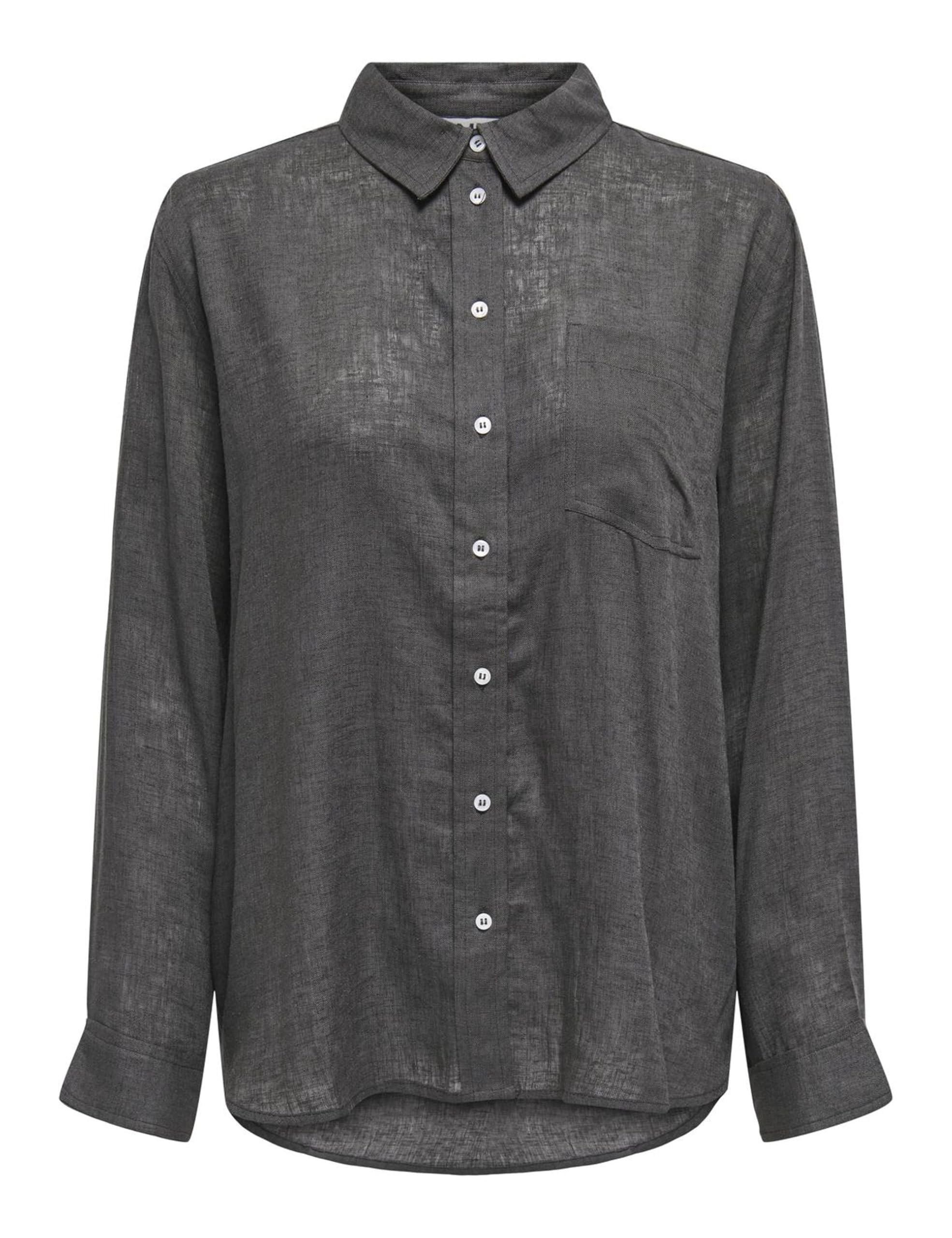 ONLY Women's ONLTOKYO L/S Linen Blend Shirt PNT NOOS Blouse, Moonbeam, S