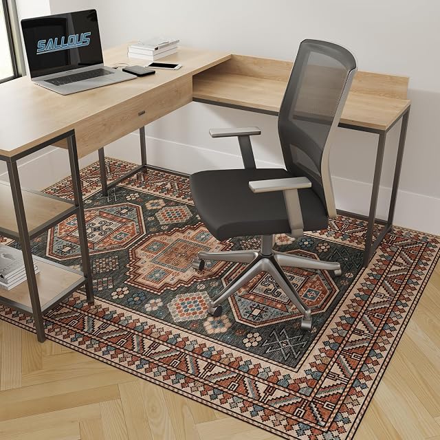 SALLOUS Chair Mat for Hard Floors 60 x 75 Office Chair Mat for Hardwood Floor 0 16 Thicker