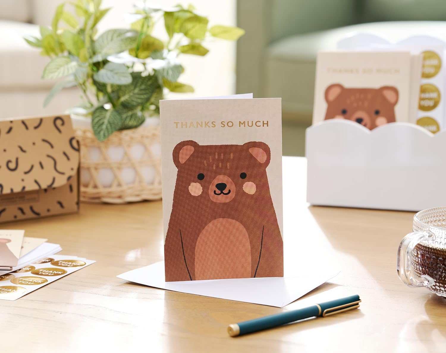 American Greetings 48-Count Blank Baby Thank You Cards with Envelopes