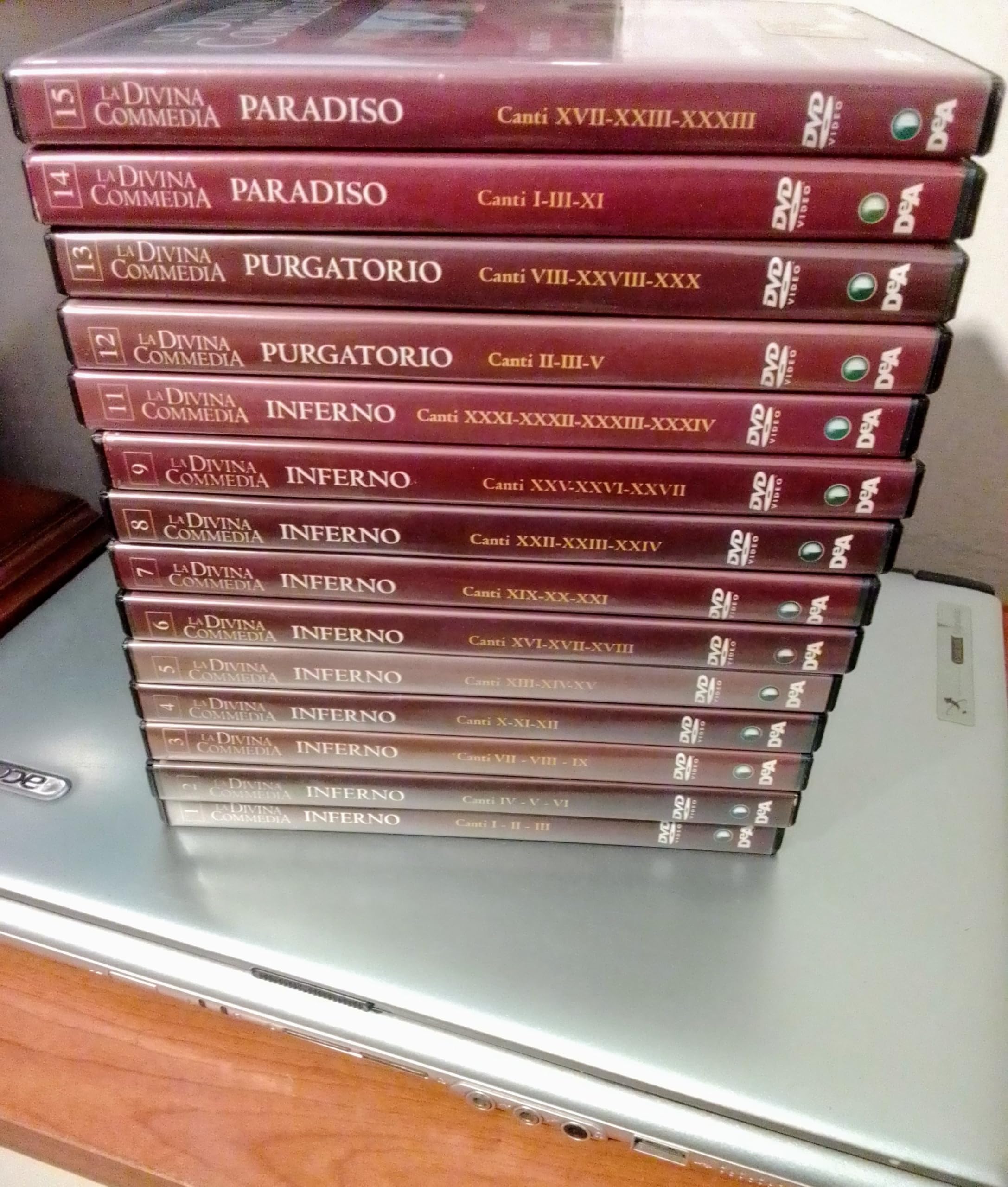 La Divina Commedia 15 Dvd