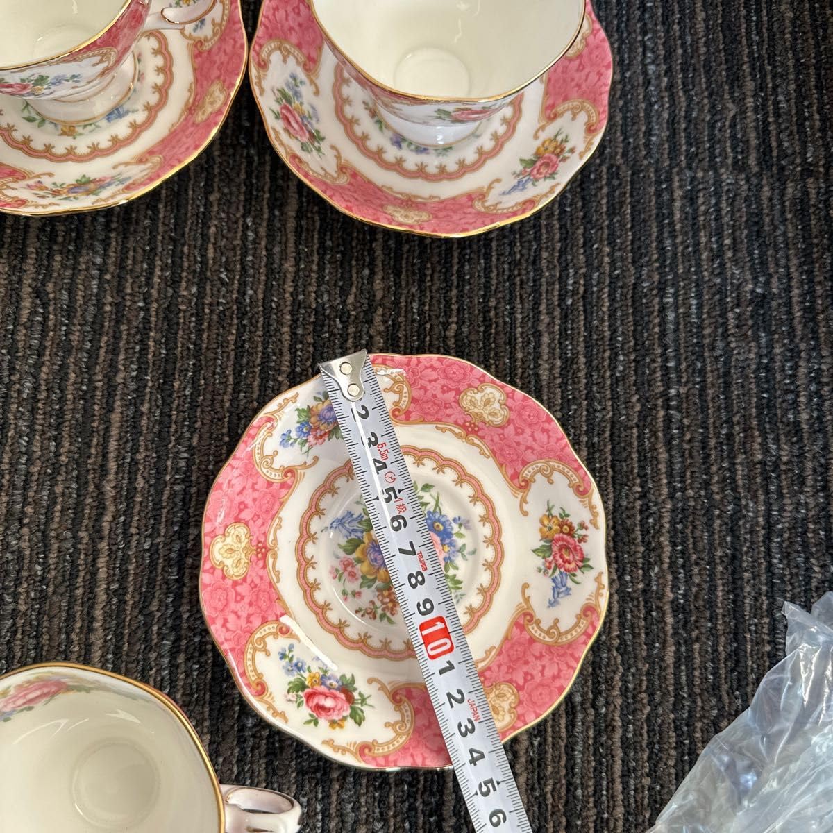 ロイヤルアルバート レディーカーライルカップ&ソーサー 6客