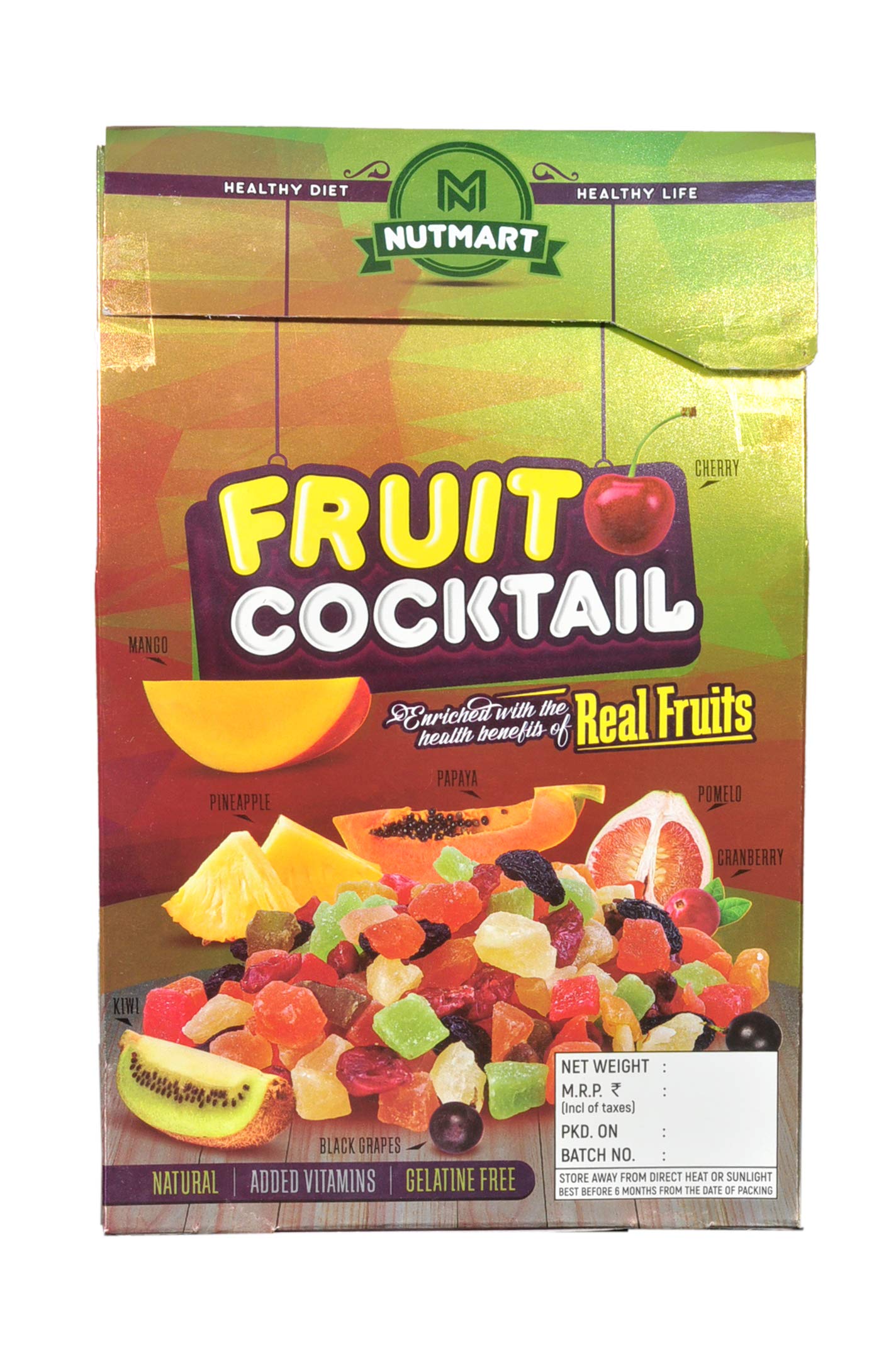 NUTMART Premium Fruit & Berries Mix || Dried Mix Fruit || 250 Grams (B08K83X4JN) Amazon Price History, Amazon Price Tracker