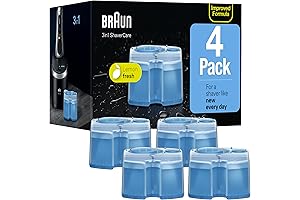 Braun Clean & Renew Refill Cartridges: Optimal Hygiene for Your Shaver