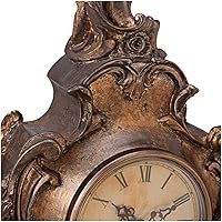 Vista 4 de Kensington Hill Taryn - Reloj de mesa estilo vintage de 16 1/4 pulgadas