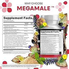 Clean Nutraceuticals Fadogia Agrestis Tongkat Ali Turkesterone Supplement with Horny Goat Weed, Saw Palmetto, Maca Root, Siberian Ginseng, Tribulus Terrestris, Fenugreek, Wild Yam - 60 Count