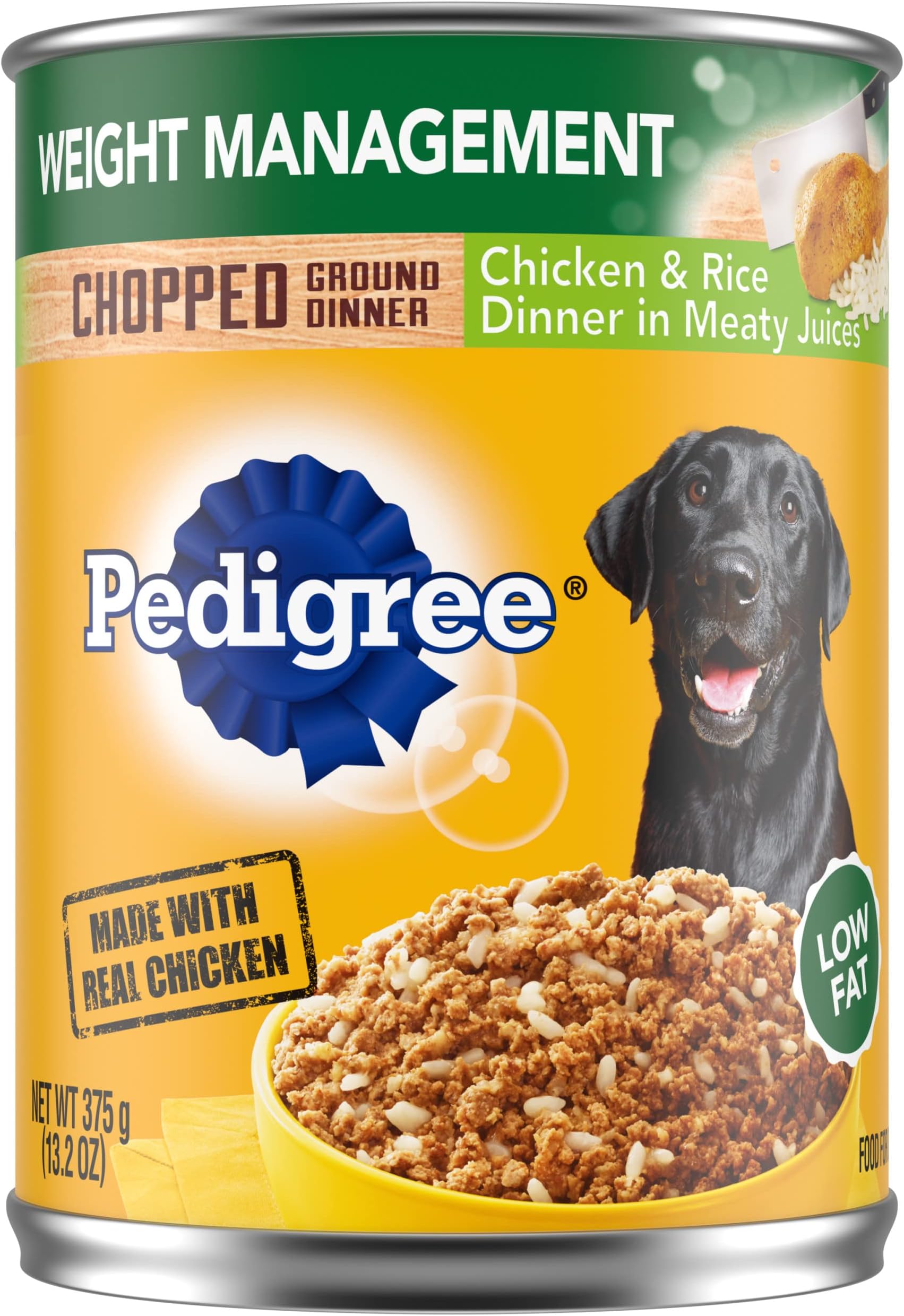 PEDIGREE Homestyle Meals Adult Canned Soft Wet Meaty Dog Food Prime Rib, Rice and Vegetable