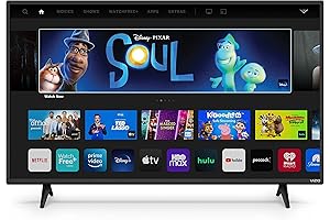 32 inch LED VIZIO Smart TV: Enhanced Viewing Experience with AirPlay and Chromecast