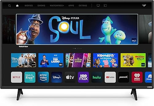 VIZIO 1080p Smart TV de 32 pulgadas con AirPlay, Chromecast, pantalla de espejo y más de 150 canales gratuitos (renovado)