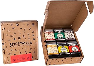 Spicewalla Grill Seasoning 6 Pack | Seasonings and Rubs for Steak, Poultry, Pork & Vegetables | Grilling Spices Set
