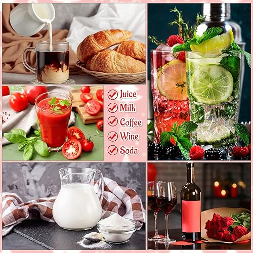 Miniatura 6 de Juego de 12 vasos de Navidad de 20 onzas de acero inoxidable, tazas de viaje divertidas de Navidad con tapa, cepillos para popote para Navidad,