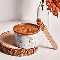 Vista 2 de Cera para Depilación Satin Smooth de Cuarzo Dorado 14oz.