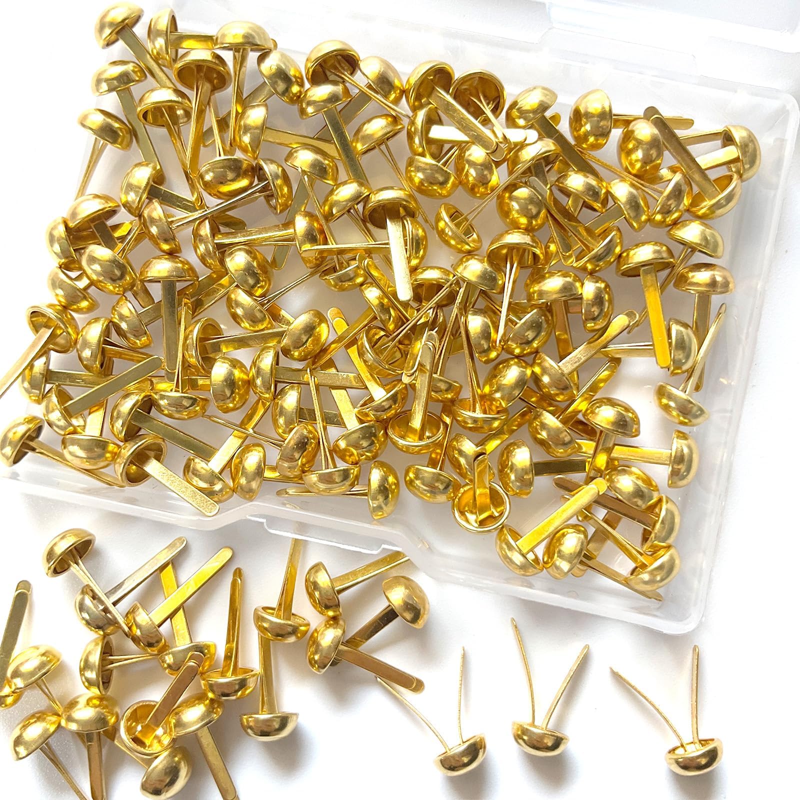 Amazon.co.jp: TANOKOX 割りピン 割ピン 6mm×10mm 約120個 コラージュ素材 手帳デコ ジャンクジャーナル ...
