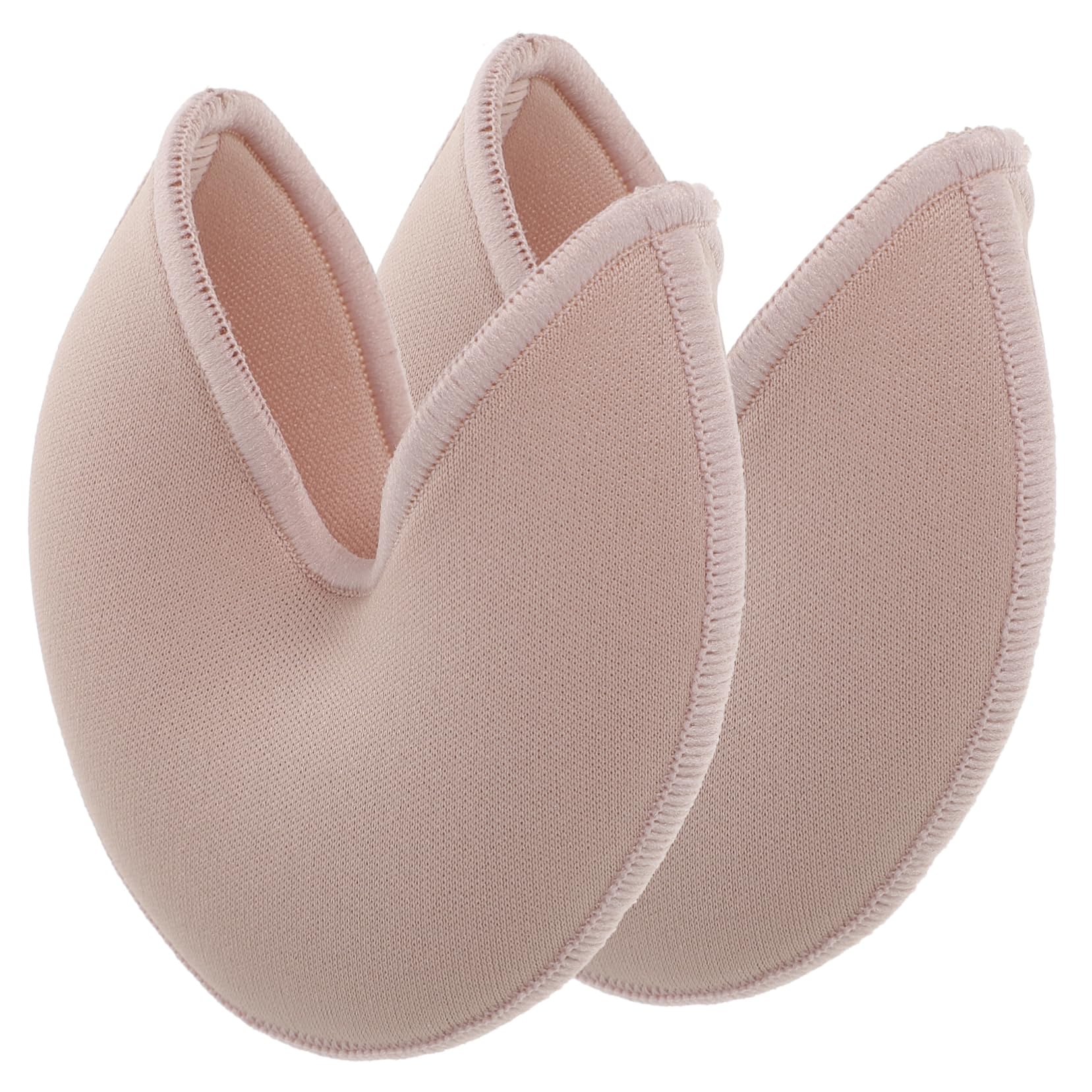 Healvian 10 Paar Zehenschutzhülle Zehenpolster für Bauchballetttanz Faltenschutz Glitzer-Ballettschuhe Zehenärmel aus Fuß Zehenschutz Zehenkappen Ballett-Zehenschutz Gel