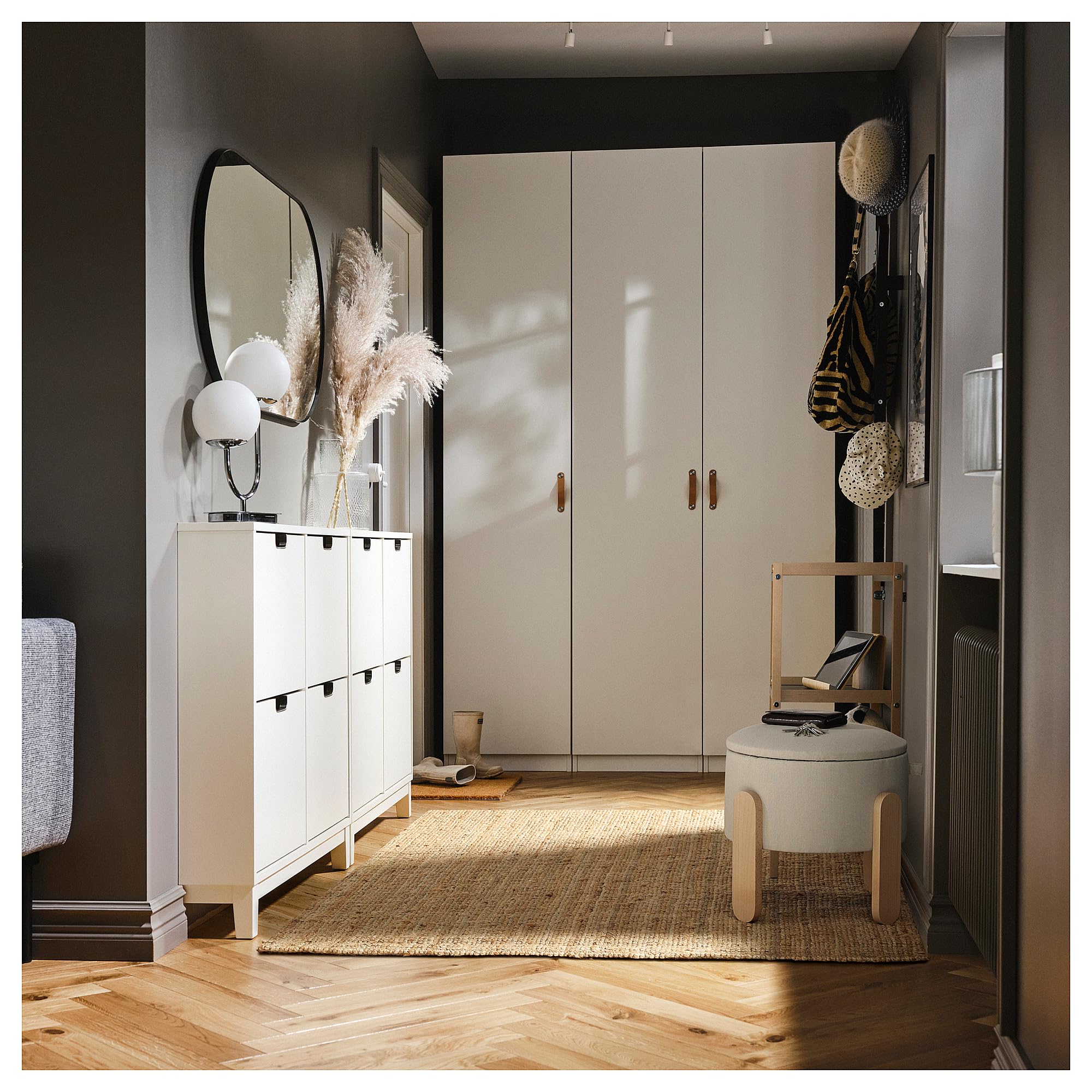 ProTuning FÖRLUNDA Pouf, con contenitore/Vissle beige