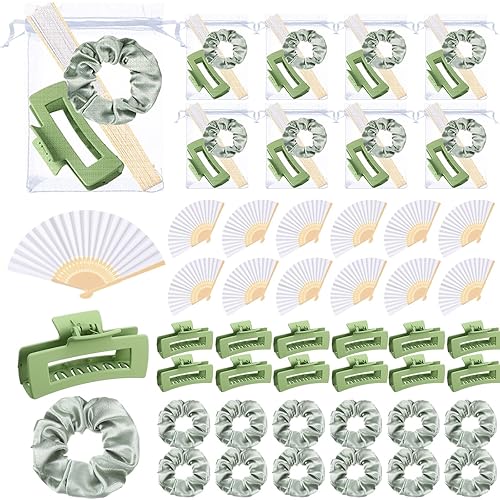48 Pcs Bridesmaid Scrunchies Proposal Gifts Include Hair Clips Bachelorette