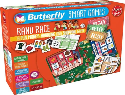 Butterfly Smart Games Rand Race Board Game
