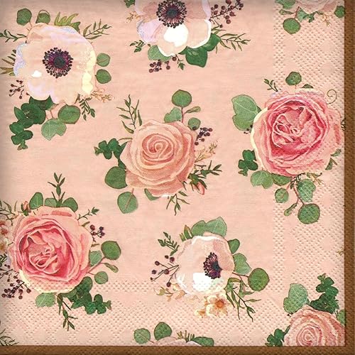 Miniatura 24 de 40 servilletas de papel, servilletas de cóctel diseñadas con estampado de mariposas, servilletas para bodas, cenas y fiestas, servilletas de papel