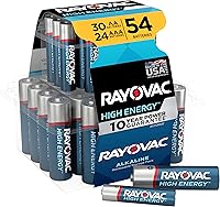 Vista 15 de Rayovac - Pilas alcalinas AA, doble pila A, 60