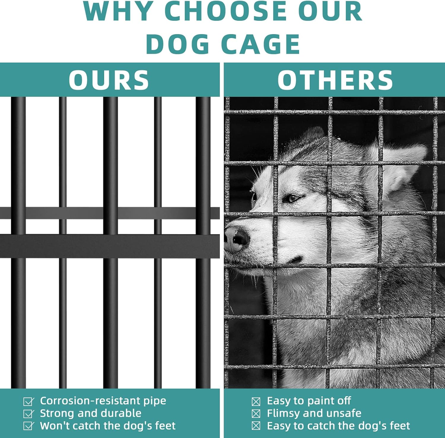 Ultimate Review: MEETWARM Heavy Duty Outdoor Dog Kennel for Happy Pets!