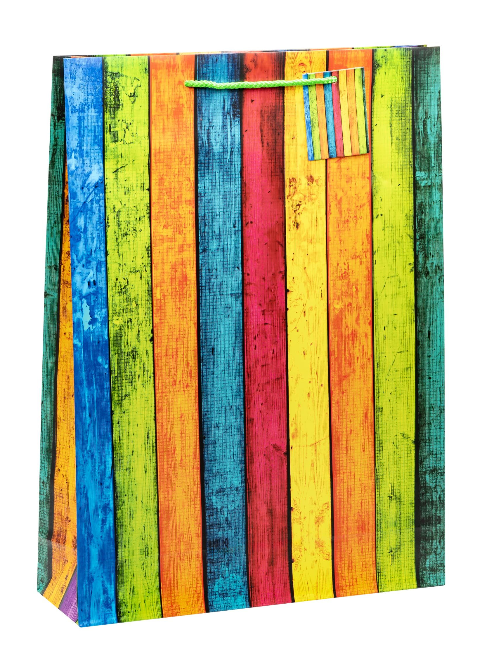 TSI 84171 Gift Bags Stripes XXL Pack of 12 Size XXL (H x W x D) 44 x 33 x 10 cm, multicoloured, 1 stück (12er Pack) - Image 4