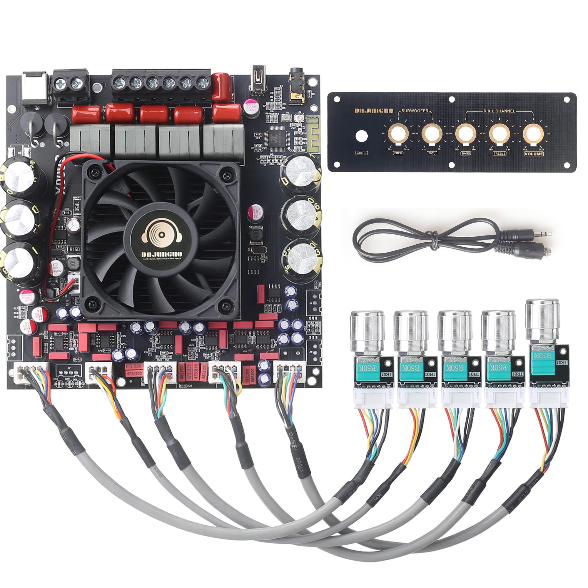 S600X-W Power Amplifier Board Bluetooth5.2 TPA3255 Chip with