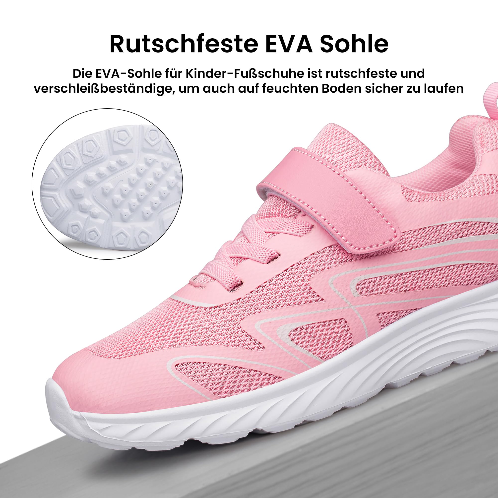 Raoendis Scarpe Sportive Bambini Sneaker Casual Ragazze Ragazzi Scarpe Traspirabile Scarpe da Corsa su Strada Atletico Scuola Outdoor Jogging Fitness