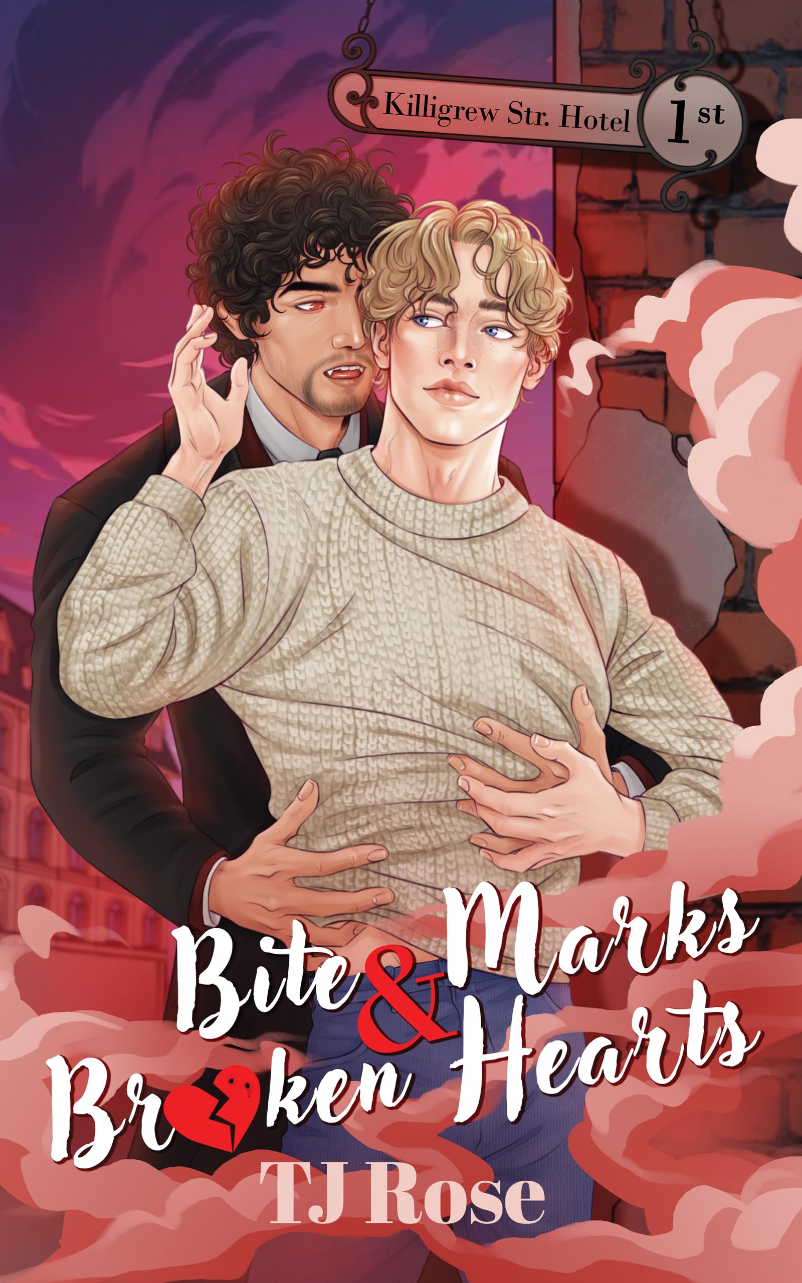 Bite Marks & Broken Hearts: An MM Paranormal Romance (The Killigrew Street Case Files Book 1)