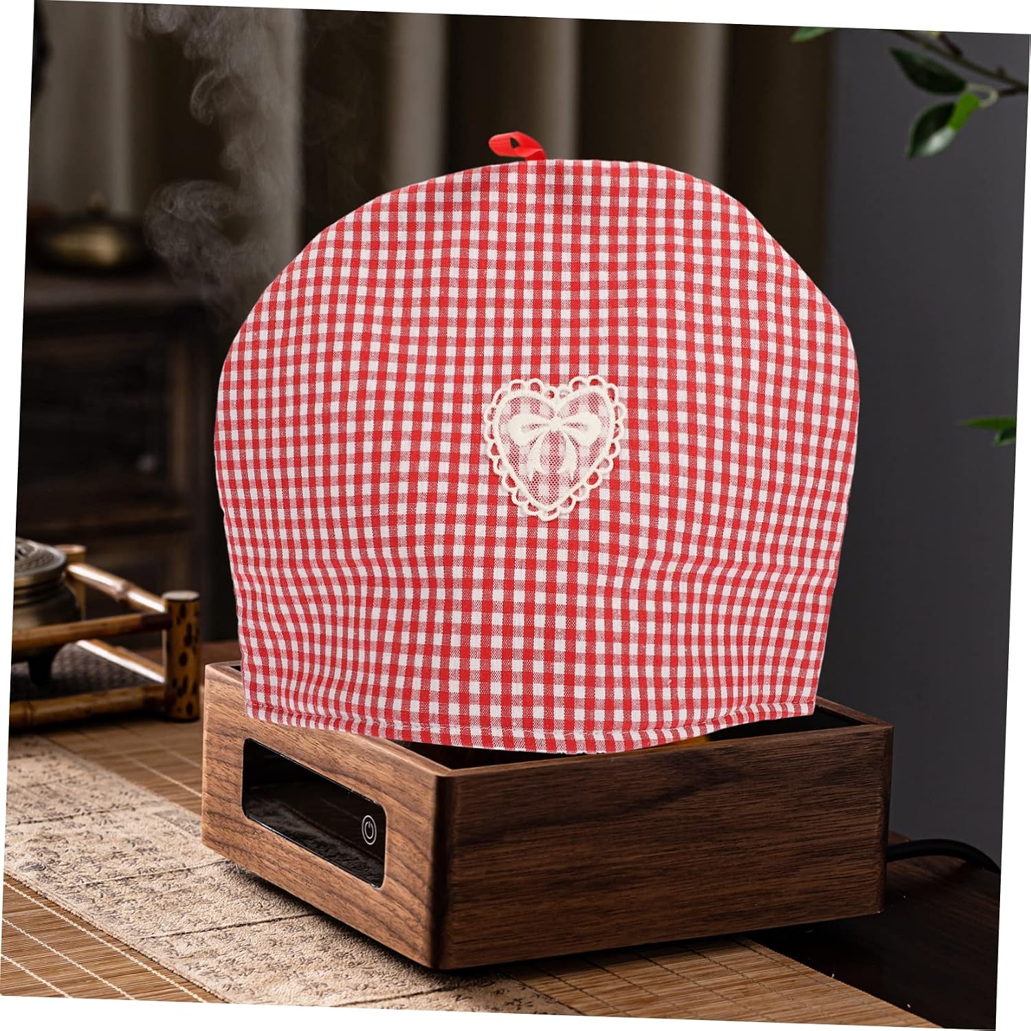 BESTYASH Cotton Tea Cozy for Insulated Teapot Decorative Keep Warm Kettle Protector for Kitchen Floral Design Dustproof Suitable for Home Use