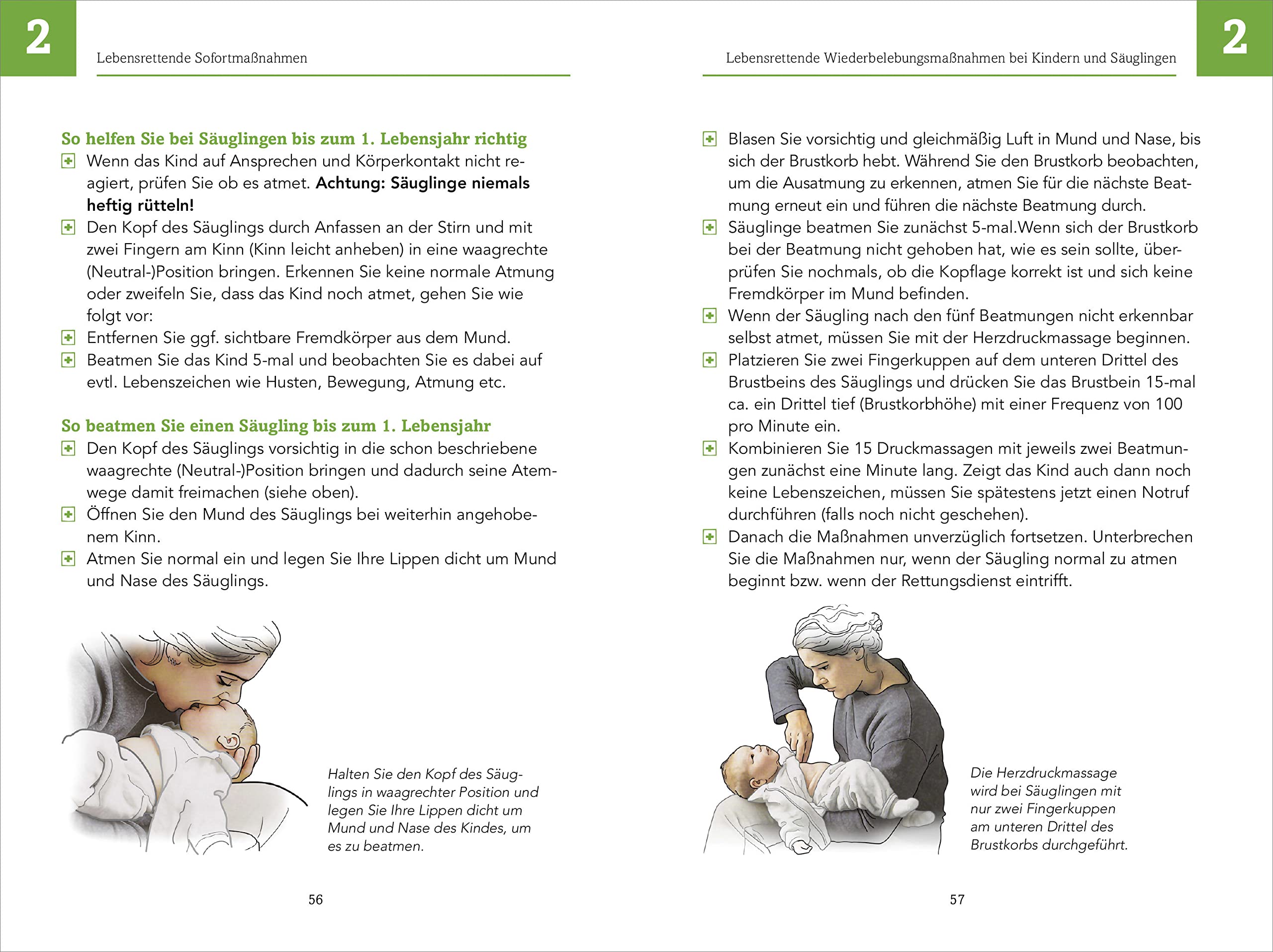 Erste Hilfe - Das offizielle Handbuch: Sofortmaßnahmen bei Babys, Kindern und Erwachsenen - Mit den internationalen Erste-Hilfe-Richtlinien - Überarbeitete und aktualisierte Neuauflage