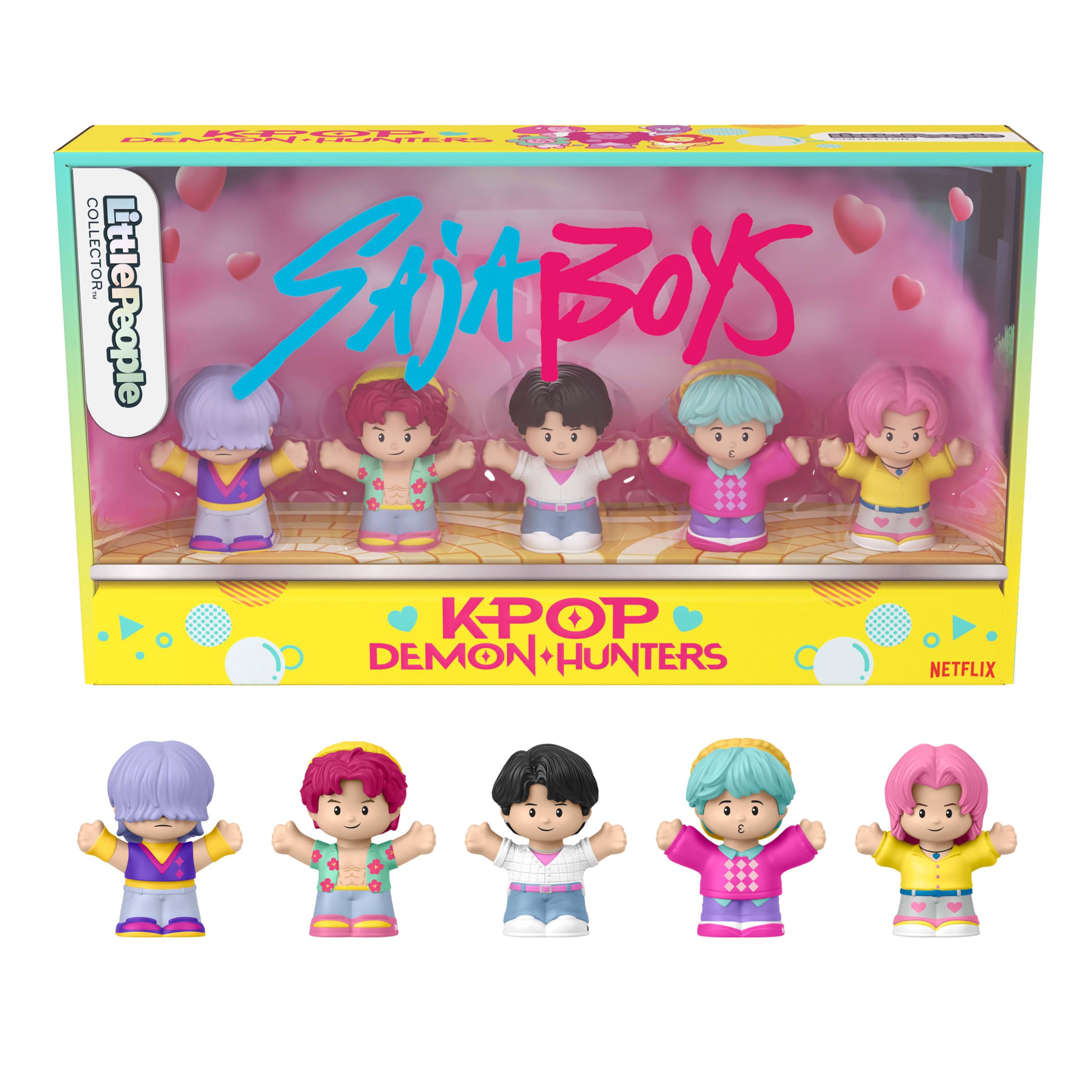 Little People Collector KPop Demon Hunters: Saja Boys Set