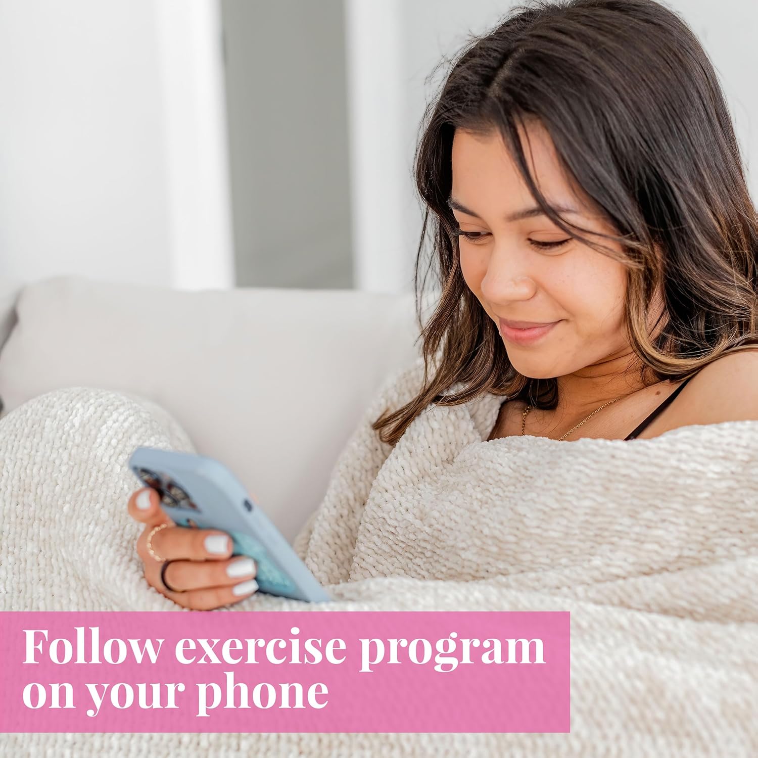 Pixie Inner Core Wellness & Strength Training for Feminine Care – Women’s Core Strength Set – Set of 6 – Includes Easy-to-Read Guide & Exercises for Beginners & Advanced (Blush)