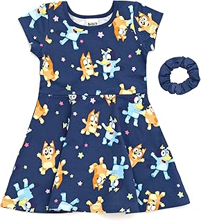 Bingo Skater Dress and Scrunchie Infant to Big Kid - Buy now