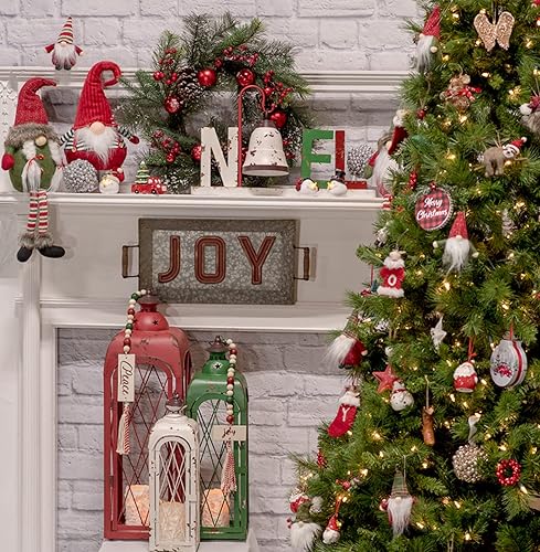 Vista 28 de Boston International Taza de cerámica para café/té, 12 onzas, rayas de bosque elegante Fancy Forest Stripe