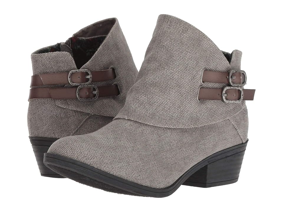

Blowfish Sistee (Steel Grey Rancher/Dyecut) Women's Pull-on Boots, Gray