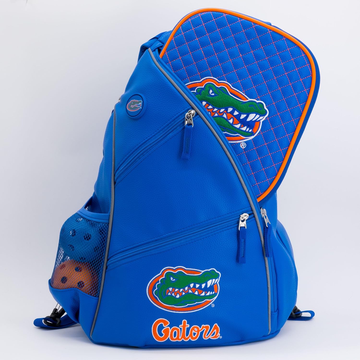 Team Golf PU Leather Backpack, Multi Team Colors, Large