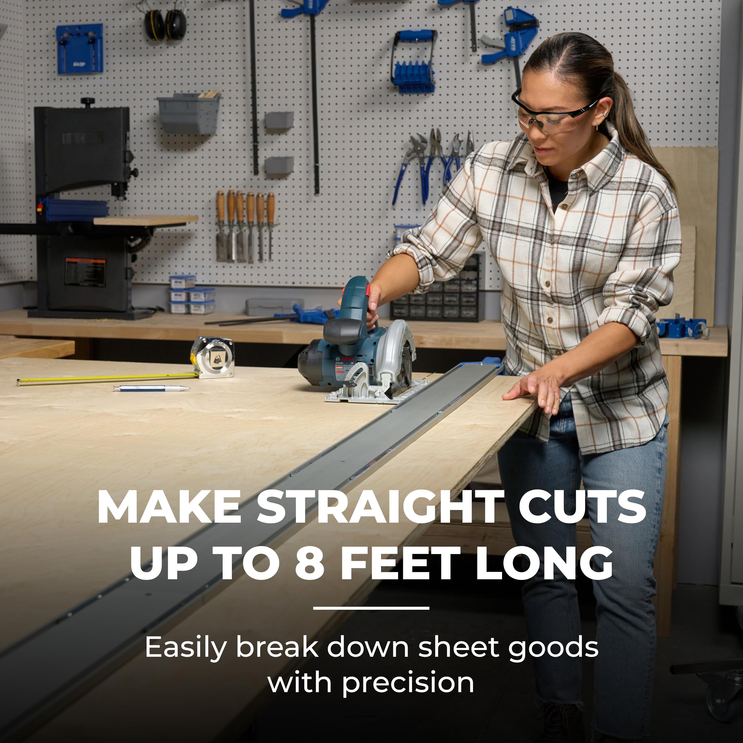 Kreg Straight Edge Guide XL, 98 Inch Circular Saw Guide, KMA4700 — Amazon image 2